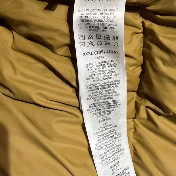 Gucci x The North Face Down Coat - Picture 6 of 9